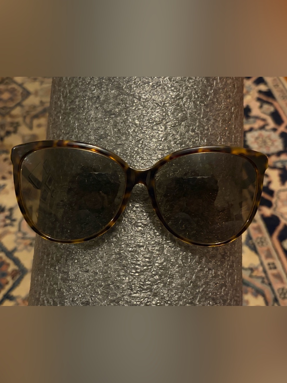 FENDI BROWN TORTOISE/ GOLD